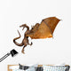Fighting Attack Dragon Wall Decal