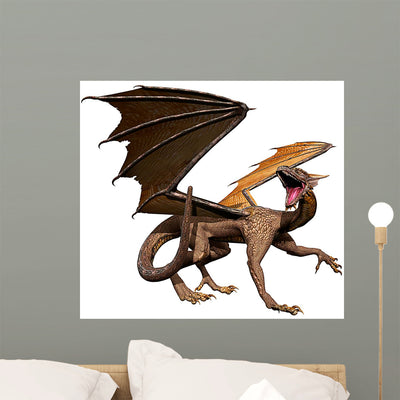 Dragon Walk shown on a wall