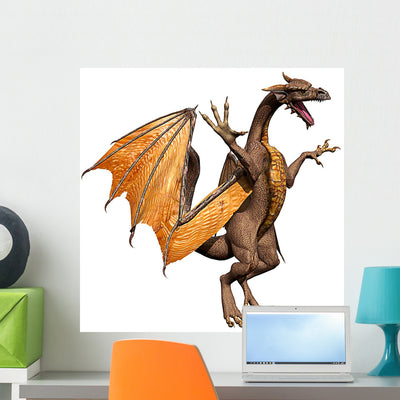 Dragon Challenge shown on a wall