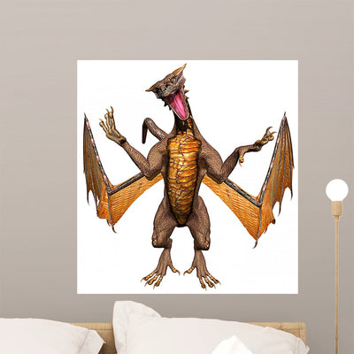 Dragon Challenge Front shown on a wall