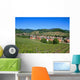 Village and Vineyards Alsace Wall Decal