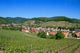 Village and Vineyards Alsace Wall Decal