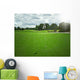 Golf Idyllic Scenery Wall Mural