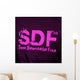 Sdf Wall Mural