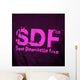 Sdf Wall Mural