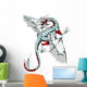 Metal Dragon Tattoo Wall Decal