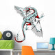 Metal Dragon Tattoo Wall Decal