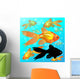 Neun Goldfische