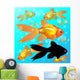 Neun Goldfische