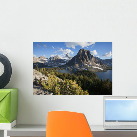 Sunburst Peak and Mount Assiniboine Wall Mural