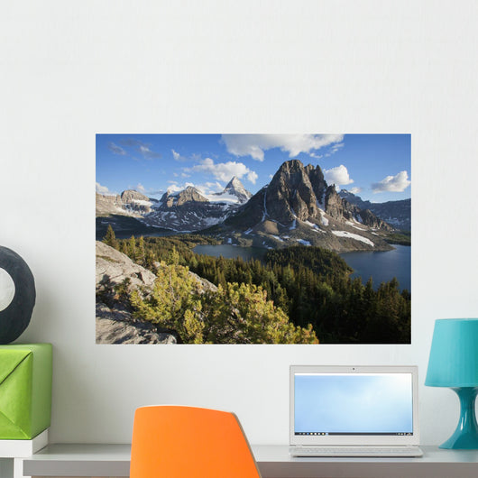 Sunburst Peak and Mount Assiniboine Wall Mural