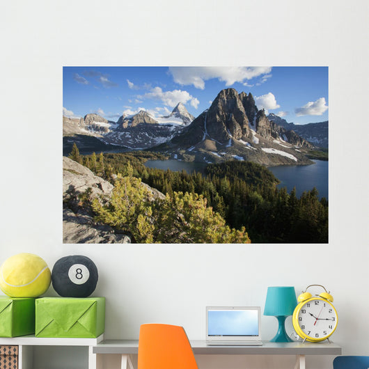 Sunburst Peak and Mount Assiniboine Wall Mural
