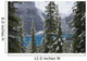 Moraine Lake in Banff National Park Wall Mural