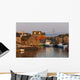 Moored boats Wall Mural