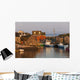 Moored boats Wall Mural