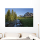 Gog Creek and surrounding mountains Wall Mural