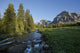 Gog Creek and surrounding mountains Wall Mural