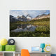 Mount Assiniboine and surrounding mountains Wall Mural