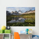 Mount Assiniboine and surrounding mountains Wall Mural