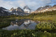 Mount Assiniboine and surrounding mountains Wall Mural