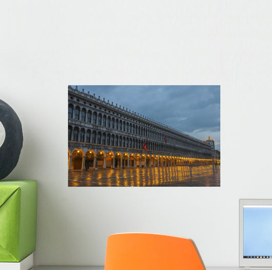 Lighted archways Wall Mural