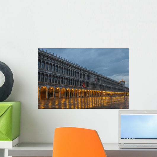 Lighted archways Wall Mural