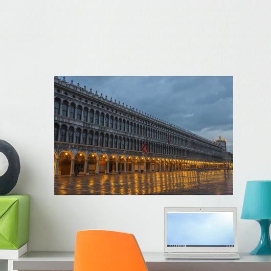 Lighted archways Wall Mural