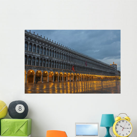 Lighted archways Wall Mural
