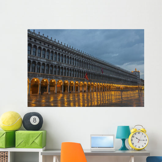 Lighted archways Wall Mural
