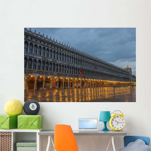 Lighted archways Wall Mural