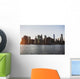 View of Manhattan at dusk from Brooklyn Wall Mural