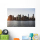 View of Manhattan at dusk from Brooklyn Wall Mural