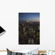 New York City buildings illuminated at nighttime Wall Mural