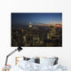 New York City buildings illuminated at nighttime Wall Mural