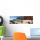 A panoramic of Koki Beach Wall Mural
