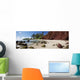 A panoramic of Koki Beach Wall Mural
