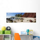A panoramic of Koki Beach Wall Mural