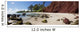 A panoramic of Koki Beach Wall Mural