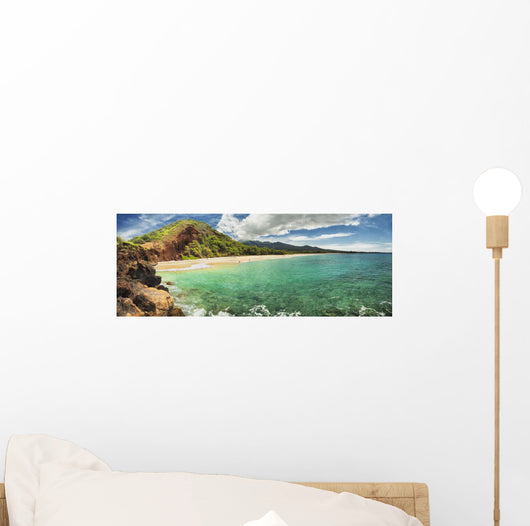 A panoramic of Big Beach Wall Mural