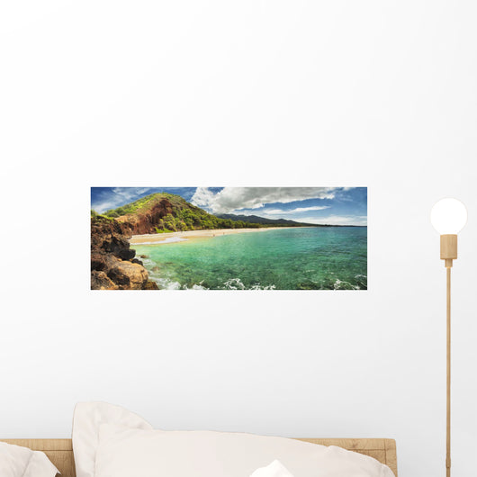 A panoramic of Big Beach Wall Mural