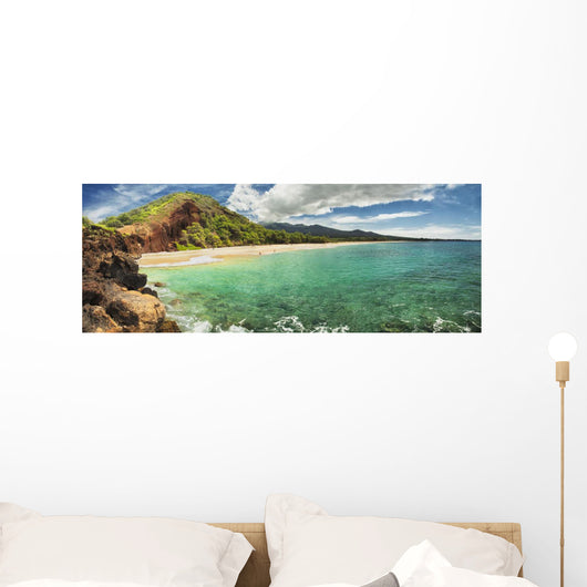 A panoramic of Big Beach Wall Mural