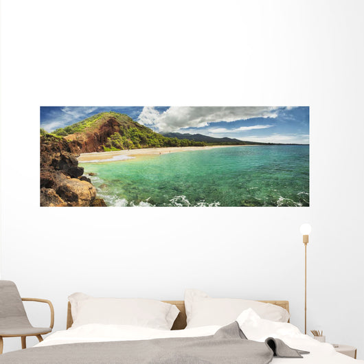 A panoramic of Big Beach Wall Mural