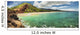 A panoramic of Big Beach Wall Mural