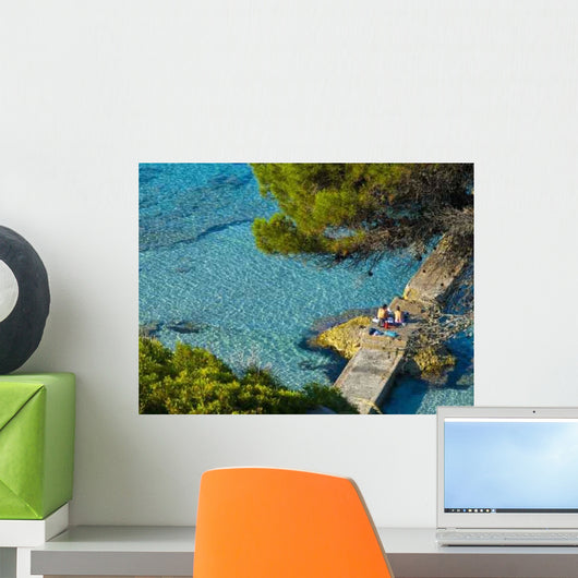 Camp Mar Beach Wall Decal Design 2