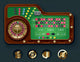 Vector American roulette table layout Wall Mural