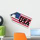 vector label Made in USA Wall Decal