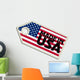 vector label Made in USA Wall Decal