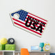 vector label Made in USA Wall Decal