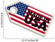 vector label Made in USA Wall Decal