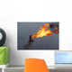 Oil and gas drilling platform Wall Mural